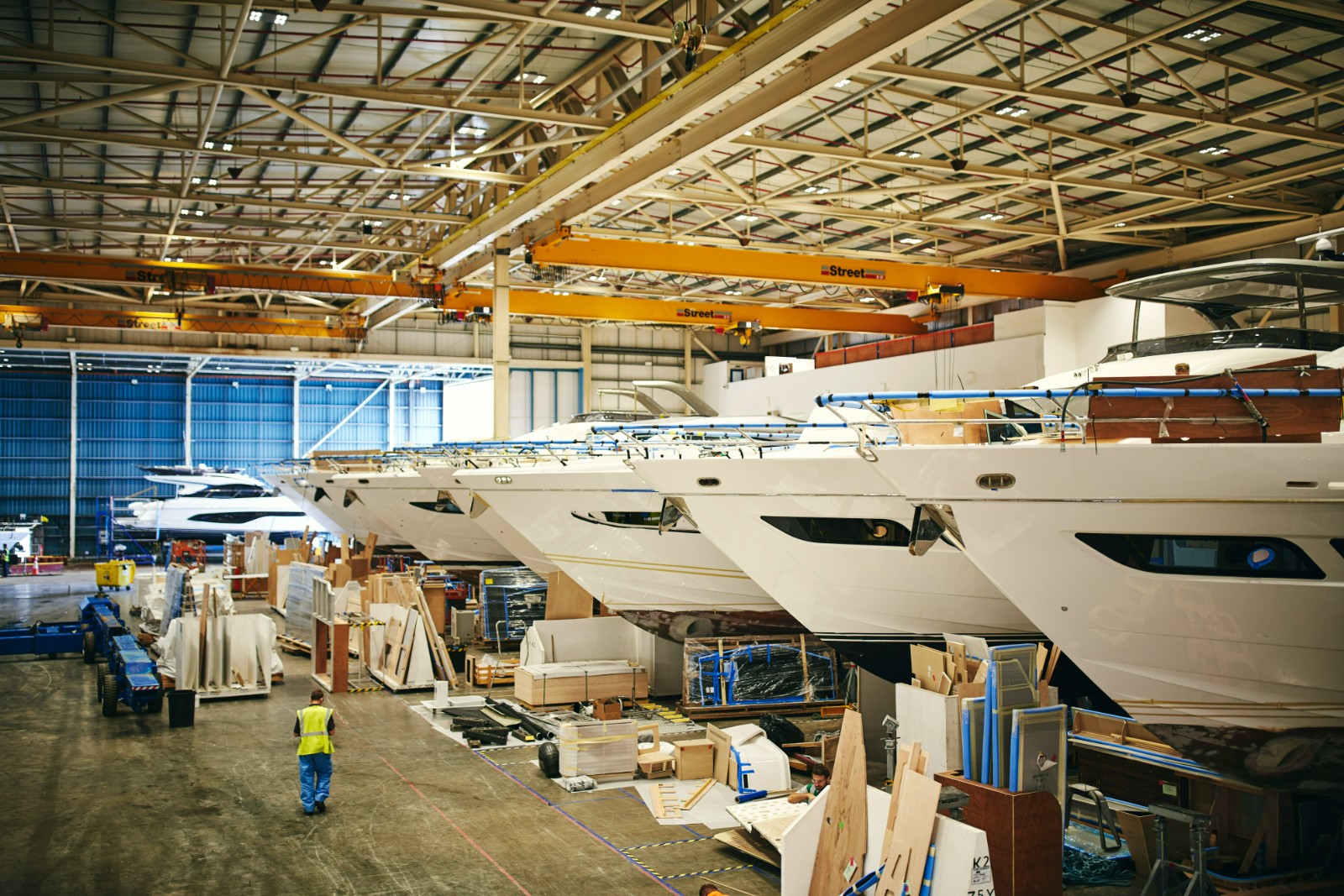 Yacht Construction Supervision by Crystal Yachts Georgia