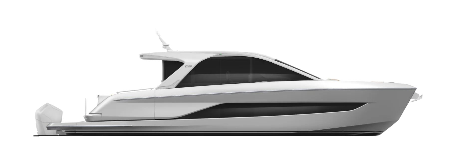 Princess C48 deck saloon